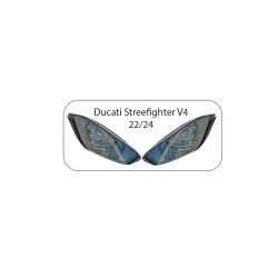 Racing fairing mock headlight sticker DUCATI STREETFIGHTER V4