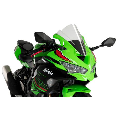 Aérodynamisme Supérieur et Style Sportif : Pare-brise Racing Double Courbure pour Kawasaki ZX4-RR 2024