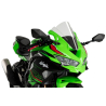 Aérodynamisme Supérieur et Style Sportif : Pare-brise Racing Double Courbure pour Kawasaki ZX4-RR 2024