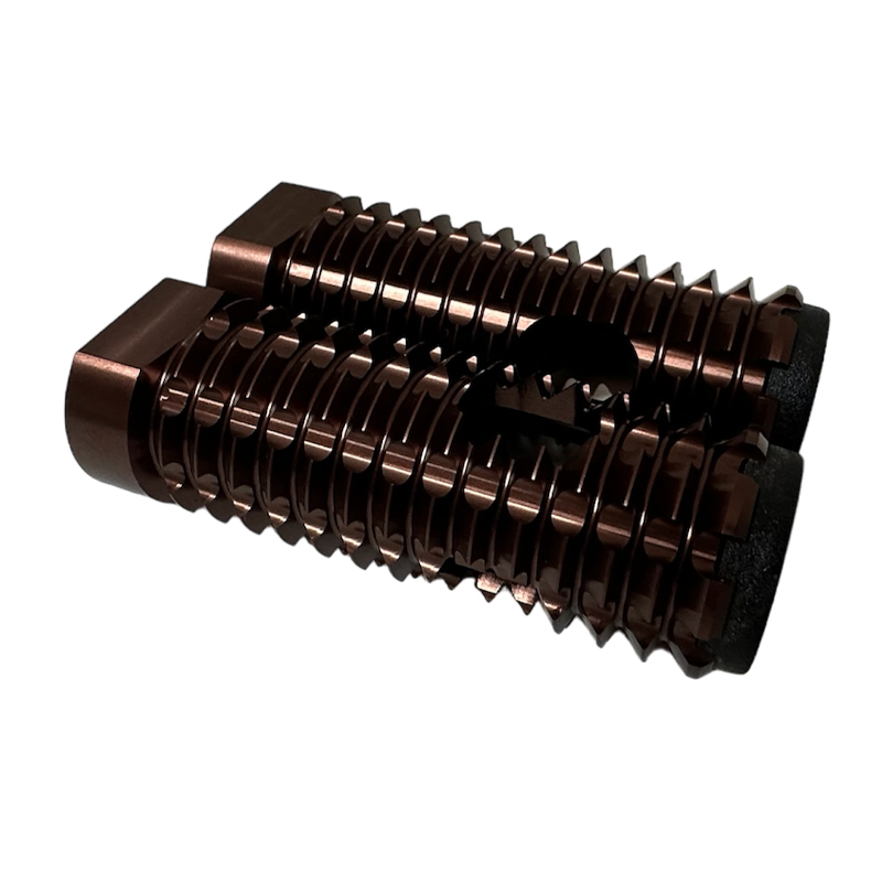 Pair of footrest for rear set