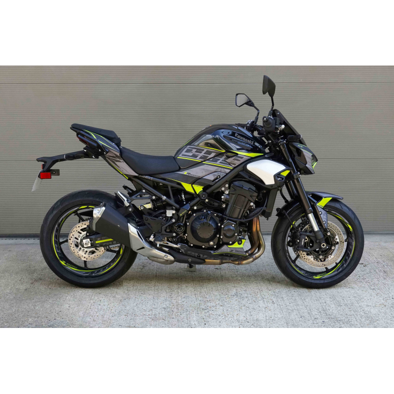 Kit déco pour Kawasaki Z900 - Design RADIKAL - 2025
