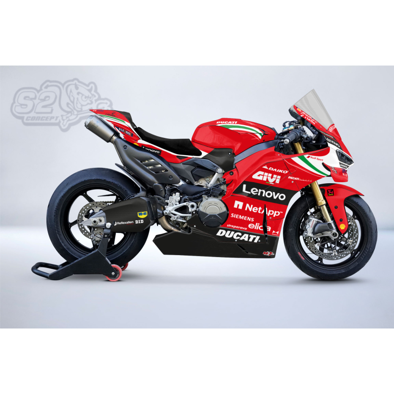 Kit déco racing personnalisable Ducati Panigale V4 a partir de 2025