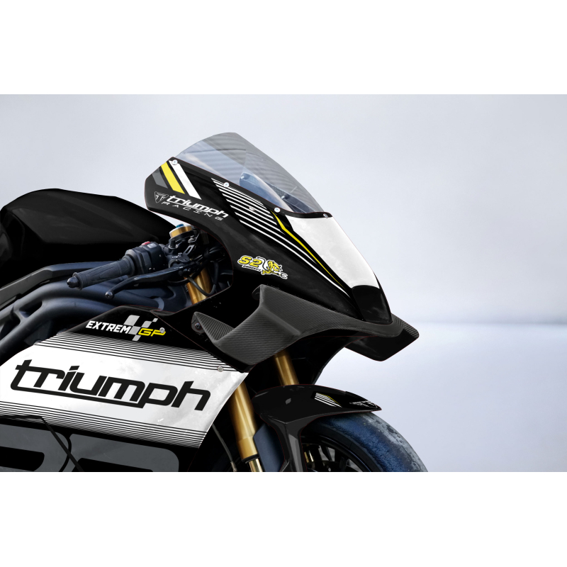 Kit déco racing personnalisable pour Triumph Speed Triple 1200RS/RR Extrème GP