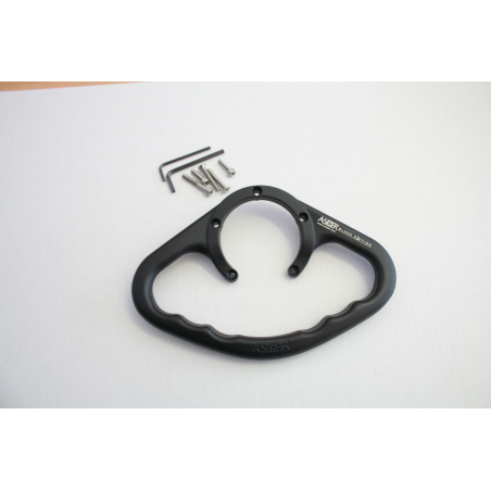 Poignée passager A-Sider « Black Edition » sur réservoir pour SUZUKI Bandit 600 (1995-2004) - 2