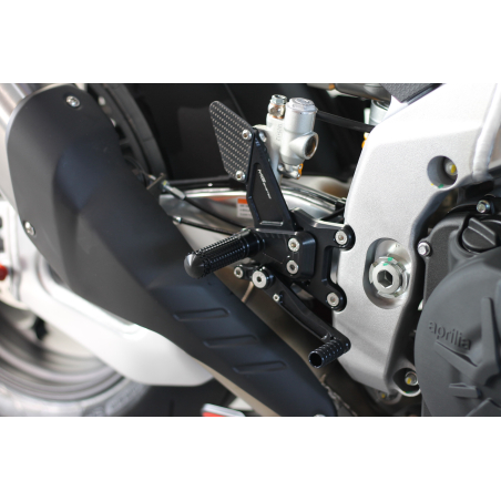 Ride Precision – Adjustable Rearsets for Aprilia RSV4 / Tuono