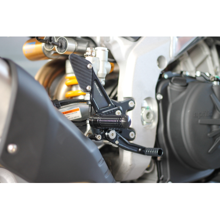Ride Precision – Adjustable Rearsets for Aprilia RSV4 / Tuono