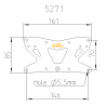 Support de plaque Ducati Panigale V2 / V4