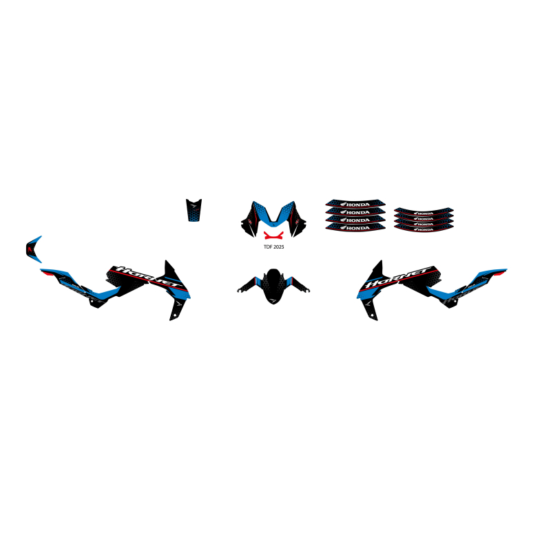 Decals set kit S2concept Honda CB750 Hornet 2025