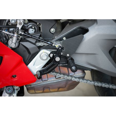 Commandes reculées DUCATI STREETFIGHTER V2