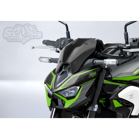 Décoration moto Kawasaki Z900 – Kit RADIKAL 2025 prêt à poser