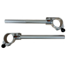 Paire de guidons bracelets spécifiques Yamaha R9 – Aluminium 7075 taillé dans la masse, butées de direction intégrées et tubes a