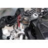 Paire de guidons bracelets spécifiques Yamaha R9 – Aluminium 7075 taillé dans la masse, butées de direction intégrées et tubes a