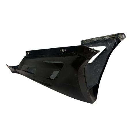 Black Gelcoat Racing Belly Pan for Yamaha R9 – S2 Concept Design