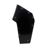 Flanc de carénage aérodynamique en gelcoat noir pour Yamaha R9