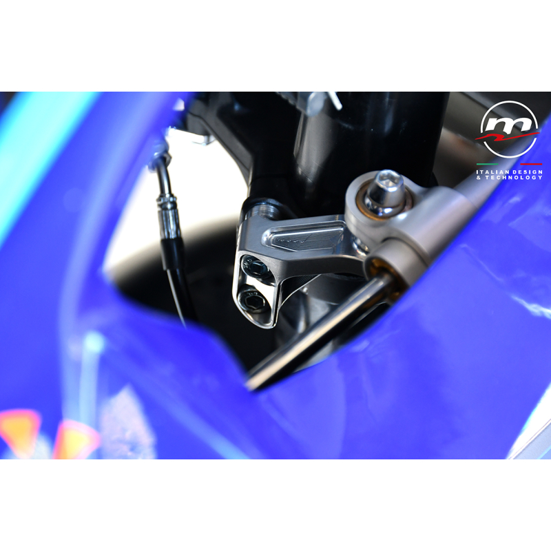 Support d'amortisseur de direction latéral pour YAMAHA R7
