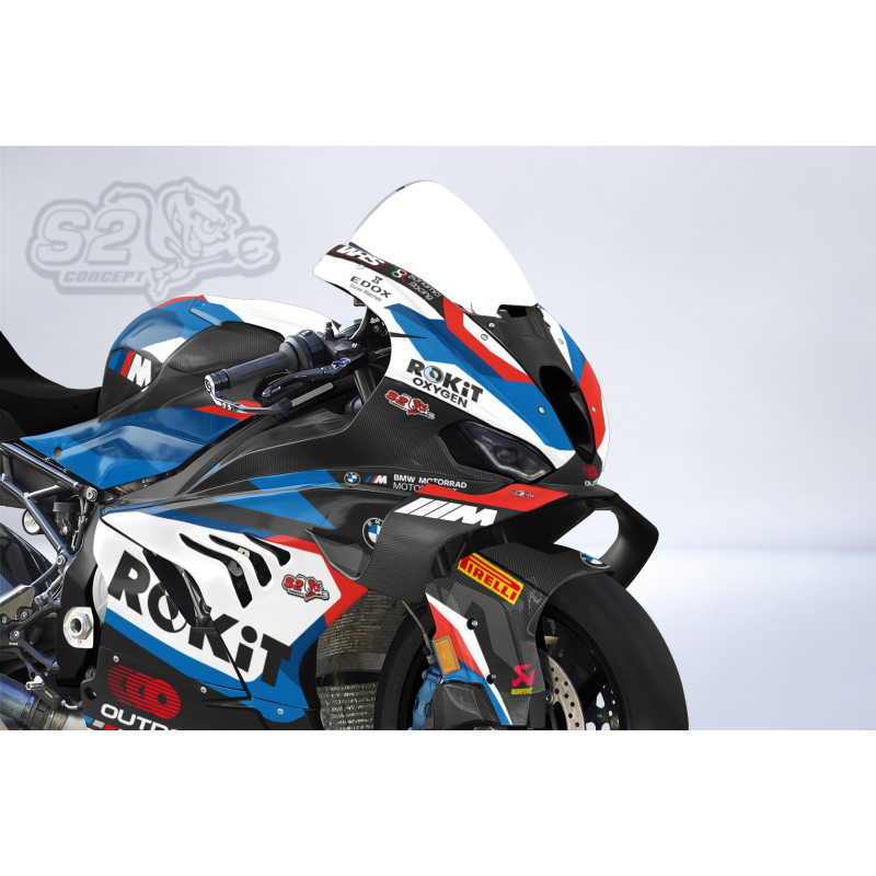 Kit déco racing  S2concept personnalisable BMW M1000RR 2025