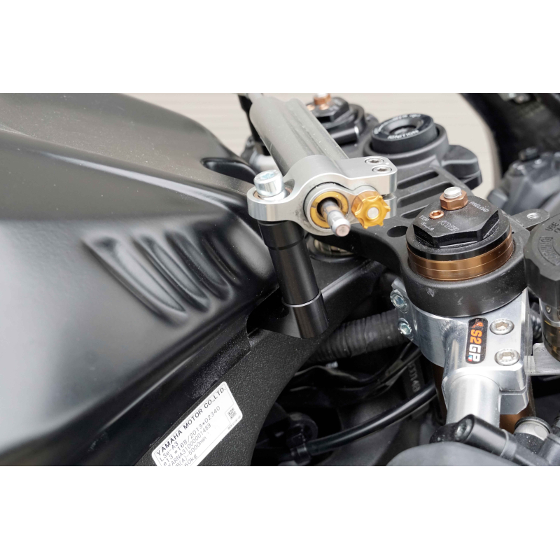 Steering damper bracket for Yamaha R9