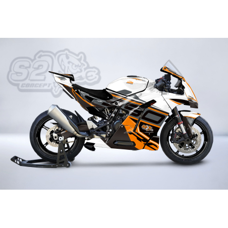 Design your unique KTM RC990R bodywork - Custom graphics kit
