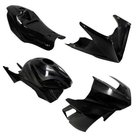 Ensemble pièces détachées de carénage racing S2 CONCEPT est conçu spécifiquement pour Triumph Daytona 660 à partir de l'année 20