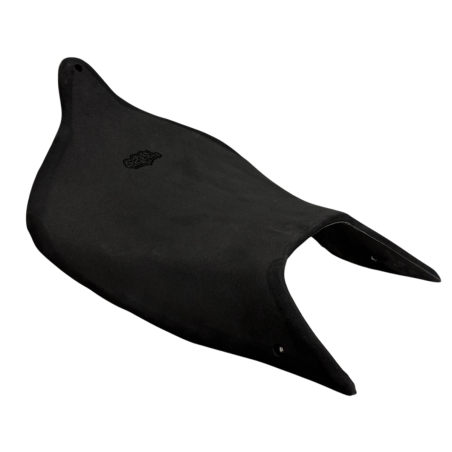 The S2 CONCEPT racing seat pad is specifically designed for Aprilia RSV4 from the year 2025 onwards