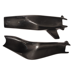 Complete carbon swingarm protection kit – Yamaha R9