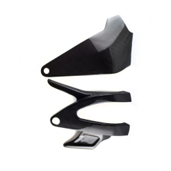 Carbon/Kevlar Swingarm Covers for Buell – High-Gloss Finish