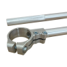 Open axial ø50 S2concept clip-on handlebars