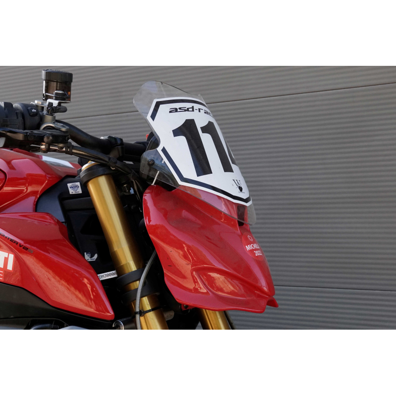 Ducati Streetfighter V2 from 2025 racing little fork fairing