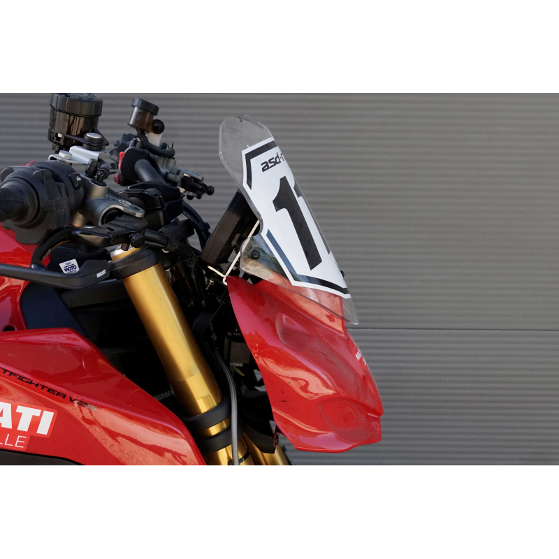 Ducati Streetfighter V2 from 2025 racing little fork fairing