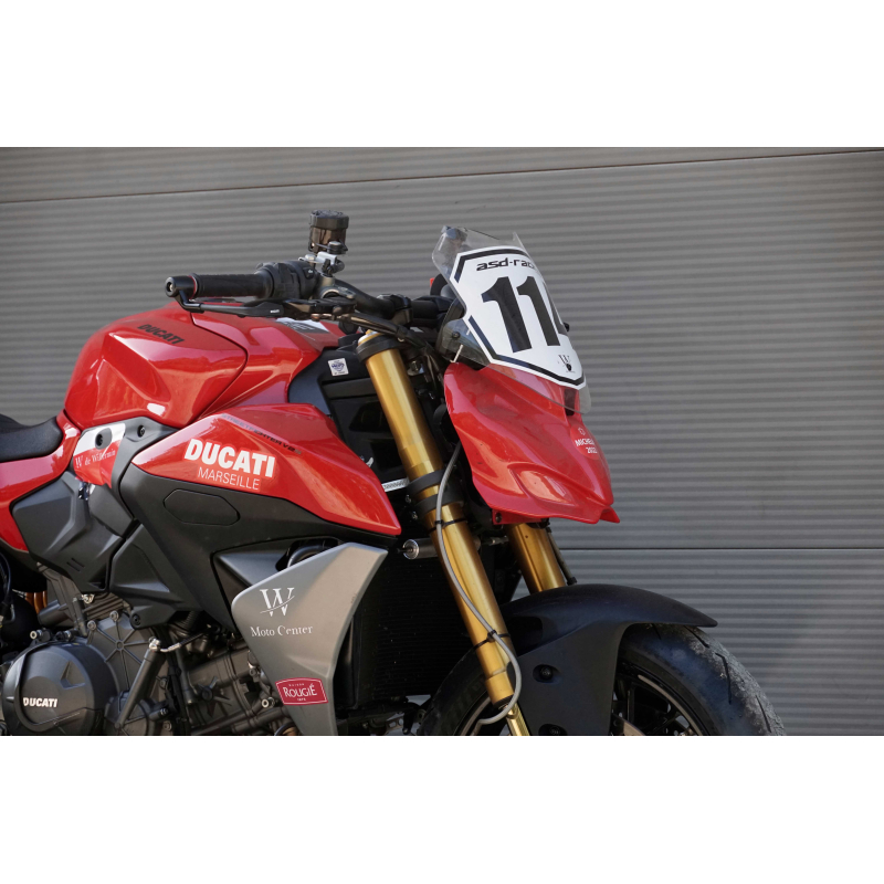 Ducati Streetfighter V2 from 2025 racing little fork fairing