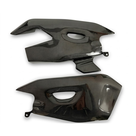 Yamaha R1 (2015 on) Carbon swing arm protectors set