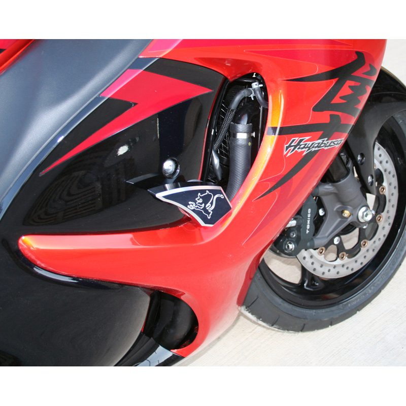 Motorsyp Left Anti-Crash Pad Slider Protector – For Suzuki Hayabusa GSX1300R 1999-2000