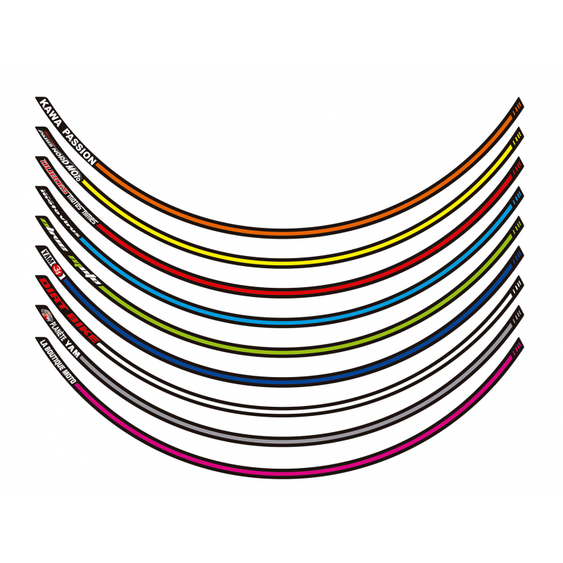 Kit déco de jantes
