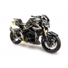 GSR750 FREEGUN 2013 matte black and gold Decals kit