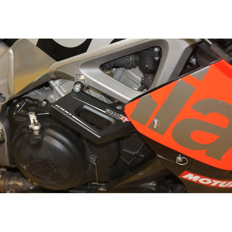 Aprilia Tuono and RSV4 Crash Top frame slider pads