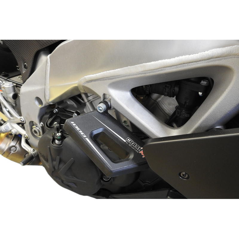 Aprilia Tuono and RSV4 Crash Top frame slider pads