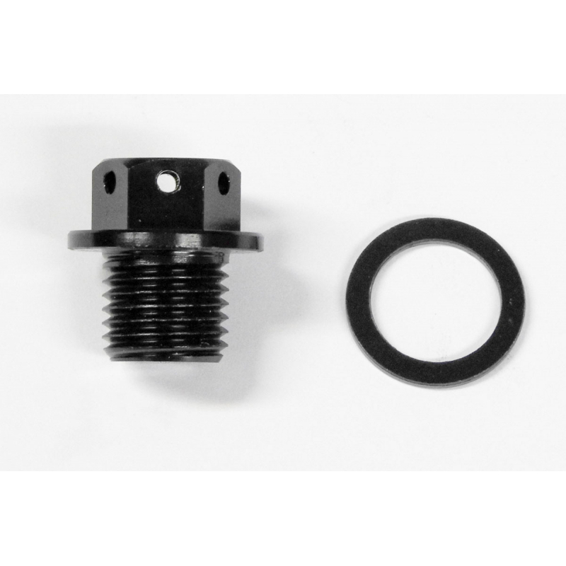 Black magnetic Oil plug diameter 14 thread pitch 150 for Yamaha
