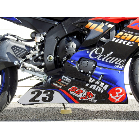 Yamaha R6 (from 2017 on) Racing bottom fairing (bellypan) - 1