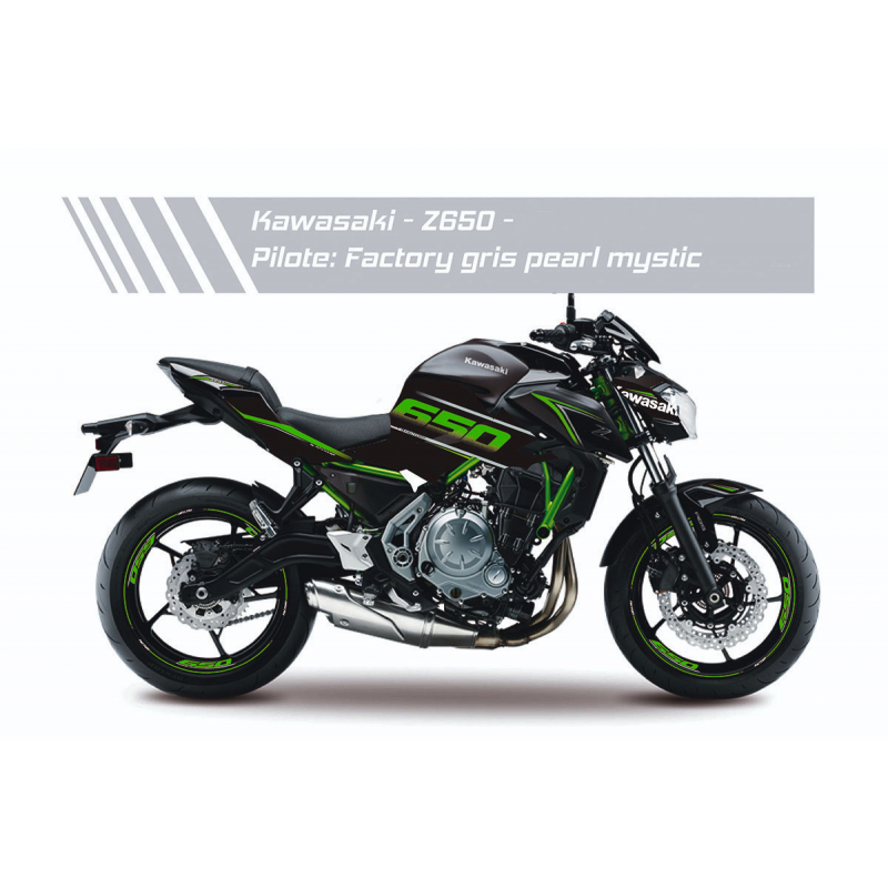 Kawasaki Z650 SPECIAL EDITION DECALS SET