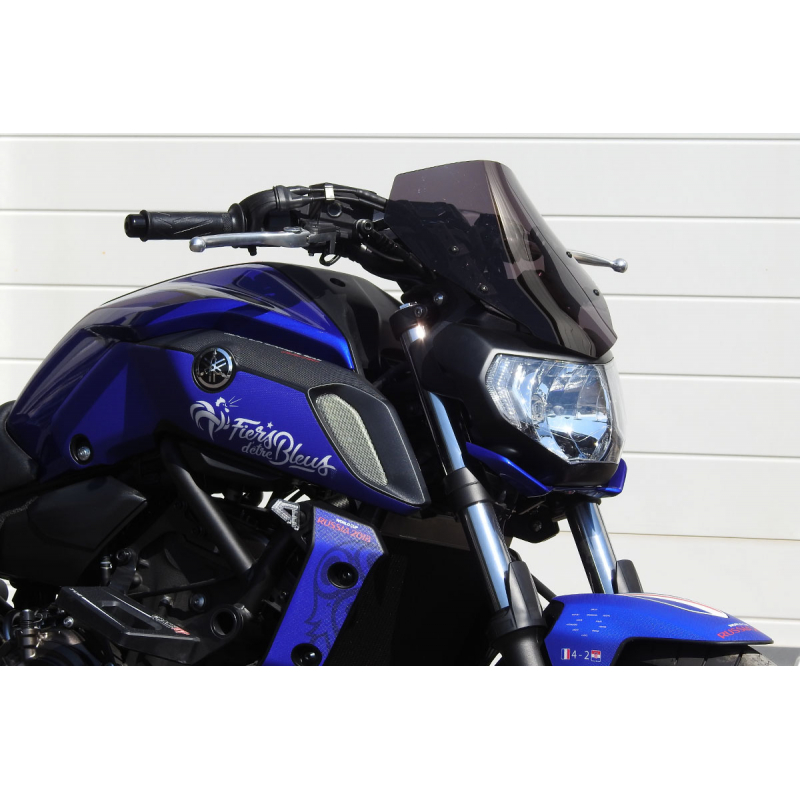 Bulle réglable fumée pour Yamaha MT07