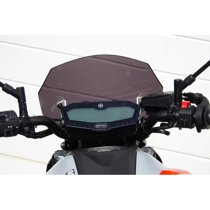 Bulle réglable fumée pour Yamaha MT07