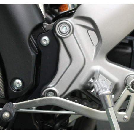 Footrest rearset riser plates - 1