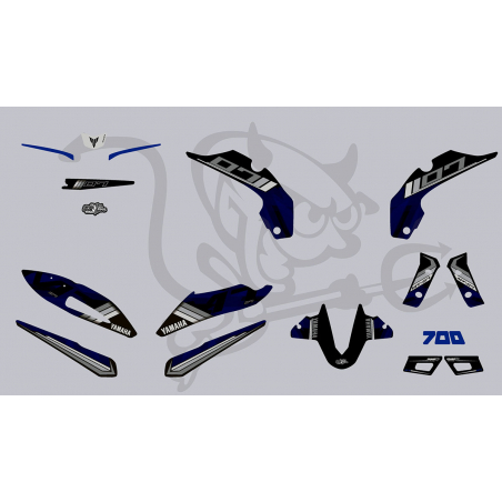 2019 ICE BLUE Yamaha MT07 Decals set - 3