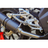 Footrest rearset riser plates kit for Yamaha YZF125R - 1