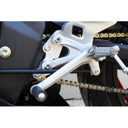 Footrest rearset riser plates kit for Yamaha YZF125R - 3