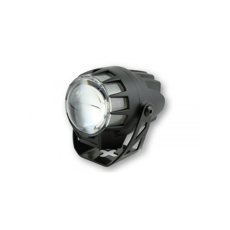 HIGHSIDER LED headlight DUAL-STREAM -  black  'E'-approved