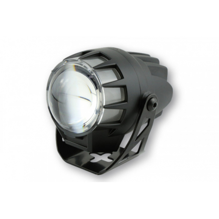 HIGHSIDER LED headlight DUAL-STREAM -  black  'E'-approved - 3