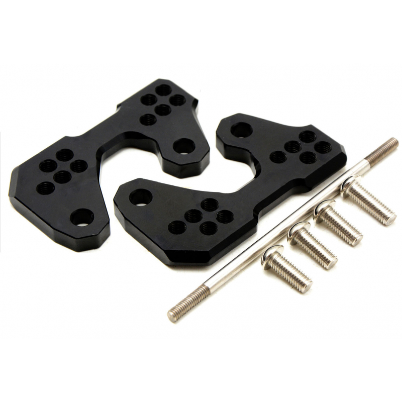 Footrest rearset riser plates kit for Yamaha  R3 (2014 →)