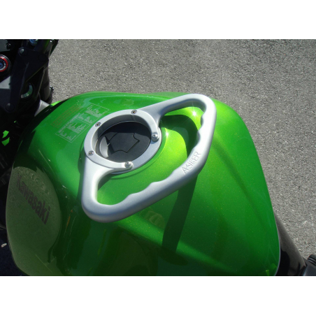Poignée passager A-Sider 'Black Edition' sur réservoir pour Kawasaki '7 vis' - 2