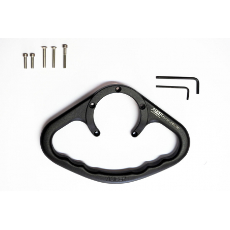  Poignée passager A-Sider Black Edition pour motos Yamaha - 2